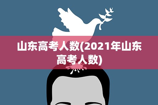 山东高考人数(2021年山东高考人数)