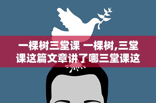 一棵树三堂课 一棵树,三堂课这篇文章讲了哪三堂课这三堂课给了你什么启发