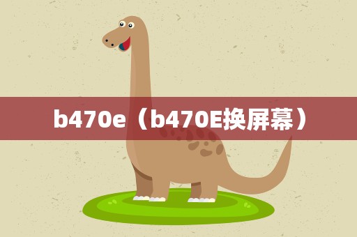 b470e（b470E换屏幕）