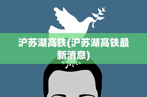 沪苏湖高铁(沪苏湖高铁最新消息)