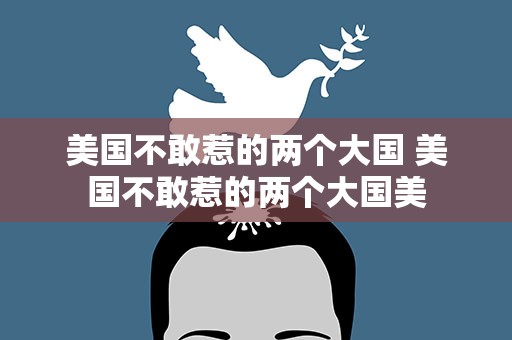 美国不敢惹的两个大国 美国不敢惹的两个大国美
