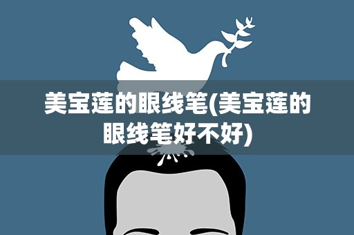 美宝莲的眼线笔(美宝莲的眼线笔好不好)