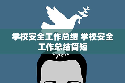 学校安全工作总结 学校安全工作总结简短