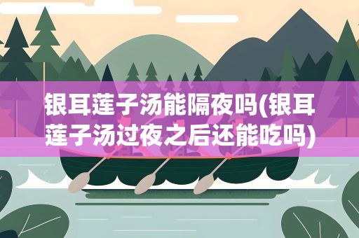 银耳莲子汤能隔夜吗(银耳莲子汤过夜之后还能吃吗)
