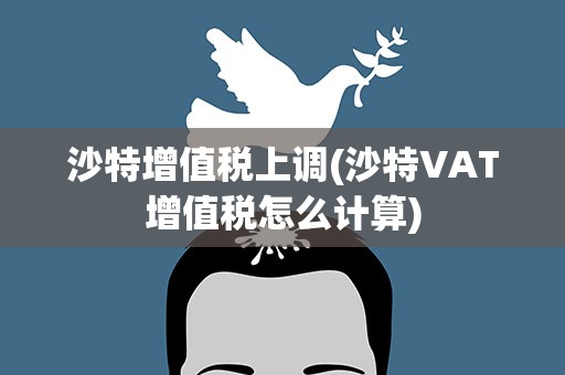 沙特增值税上调(沙特VAT增值税怎么计算)