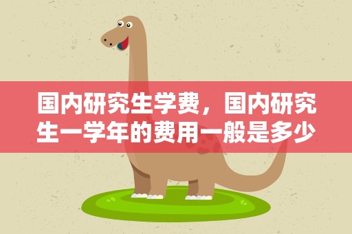 国内研究生学费，国内研究生一学年的费用一般是多少