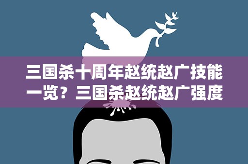 三国杀十周年赵统赵广技能一览？三国杀赵统赵广强度