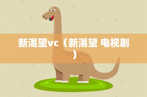 新渴望vc（新渴望 电视剧）