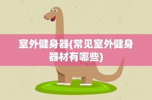 室外健身器(常见室外健身器材有哪些)