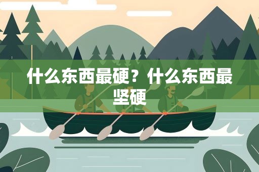 什么东西最硬？什么东西最坚硬