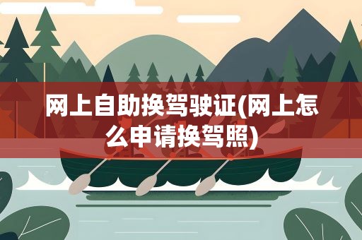 网上自助换驾驶证(网上怎么申请换驾照)