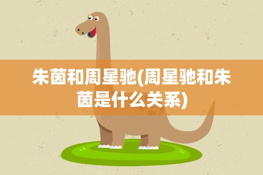 朱茵和周星驰(周星驰和朱茵是什么关系)