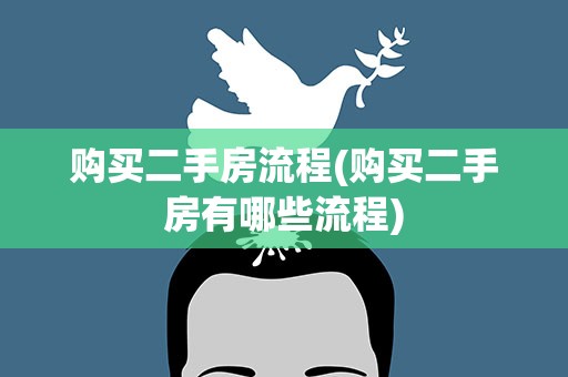 购买二手房流程(购买二手房有哪些流程)