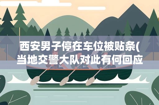 西安男子停在车位被贴条(当地交警大队对此有何回应)