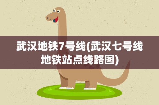武汉地铁7号线(武汉七号线地铁站点线路图)