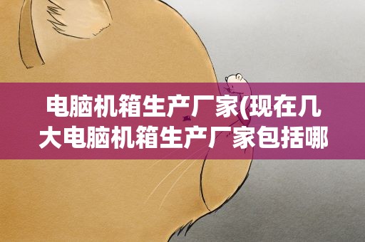 电脑机箱生产厂家(现在几大电脑机箱生产厂家包括哪些)