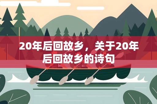 20年后回故乡，关于20年后回故乡的诗句