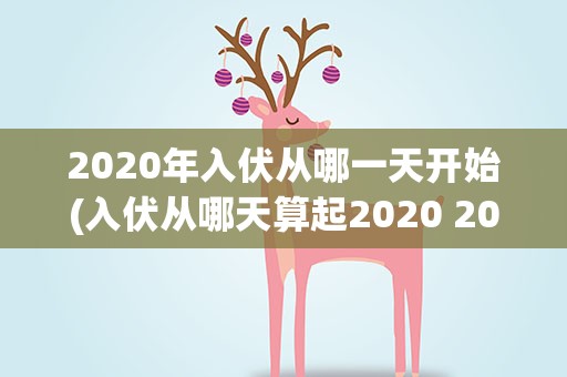 2020年入伏从哪一天开始(入伏从哪天算起2020 2020年入伏是哪一天)
