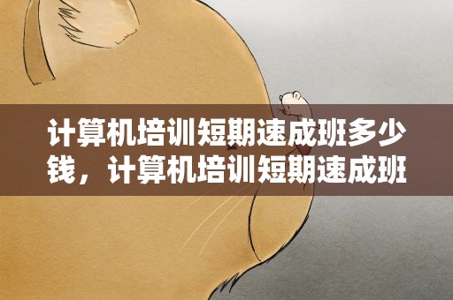 计算机培训短期速成班多少钱，计算机培训短期速成班多少钱南京