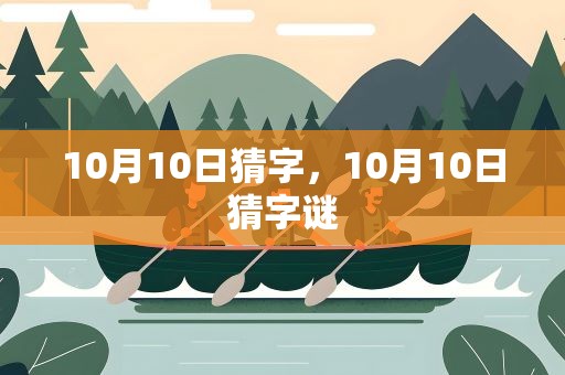 10月10日猜字，10月10日猜字谜