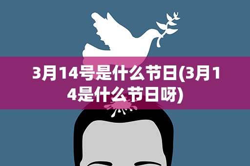 3月14号是什么节日(3月14是什么节日呀)