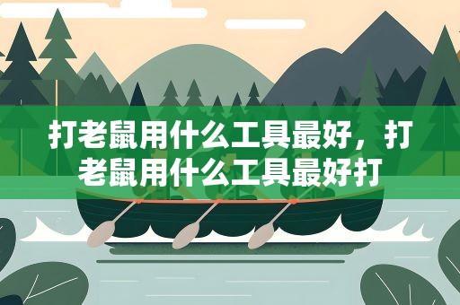 打老鼠用什么工具最好，打老鼠用什么工具最好打