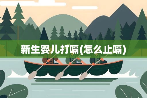 新生婴儿打嗝(怎么止嗝)