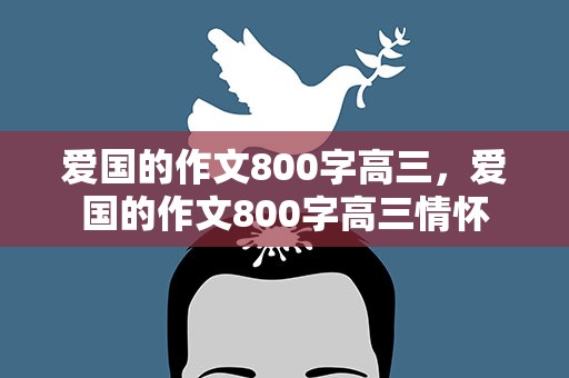 爱国的作文800字高三，爱国的作文800字高三情怀