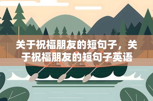 关于祝福朋友的短句子，关于祝福朋友的短句子英语