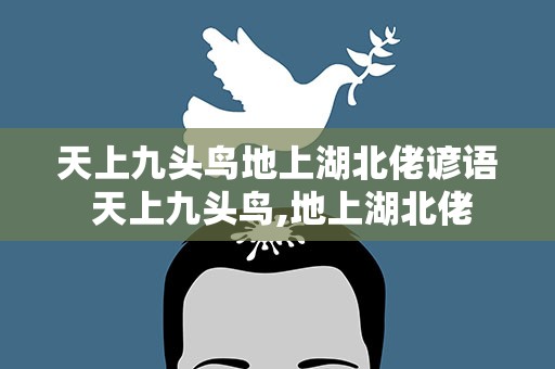 天上九头鸟地上湖北佬谚语 天上九头鸟,地上湖北佬
