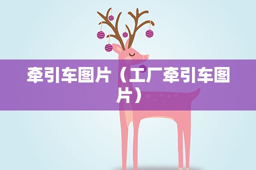 牵引车图片（工厂牵引车图片）