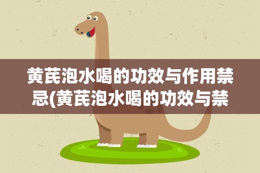 黄芪泡水喝的功效与作用禁忌(黄芪泡水喝的功效与禁忌)