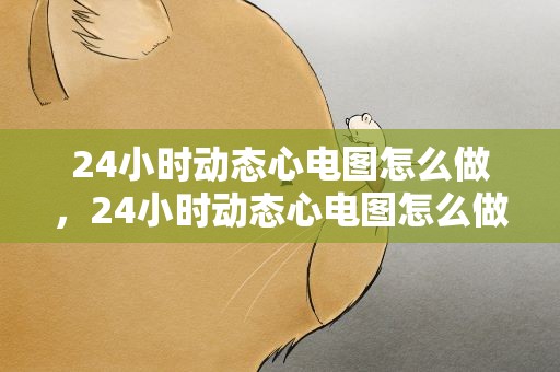24小时动态心电图怎么做，24小时动态心电图怎么做视频