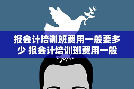 报会计培训班费用一般要多少 报会计培训班费用一般要多少钱