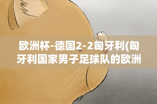 欧洲杯-德国2-2匈牙利(匈牙利国家男子足球队的欧洲杯成绩)