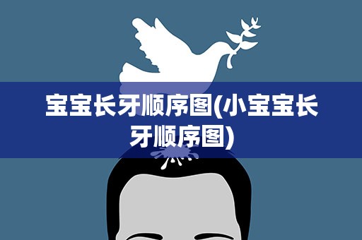 宝宝长牙顺序图(小宝宝长牙顺序图)