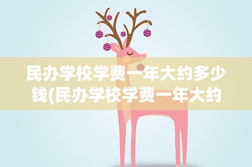 民办学校学费一年大约多少钱(民办学校学费一年大约多少钱一)