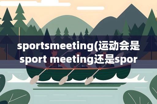 sportsmeeting(运动会是sport meeting还是sports meet)