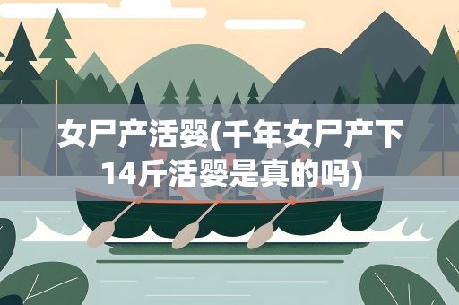 女尸产活婴(千年女尸产下14斤活婴是真的吗)