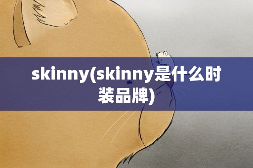 skinny(skinny是什么时装品牌)