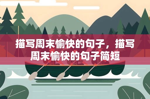 描写周末愉快的句子，描写周末愉快的句子简短