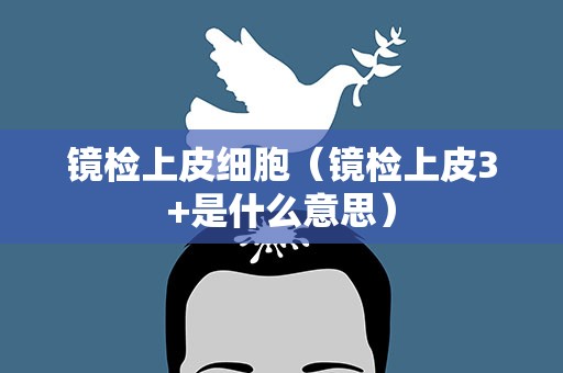 镜检上皮细胞（镜检上皮3+是什么意思）