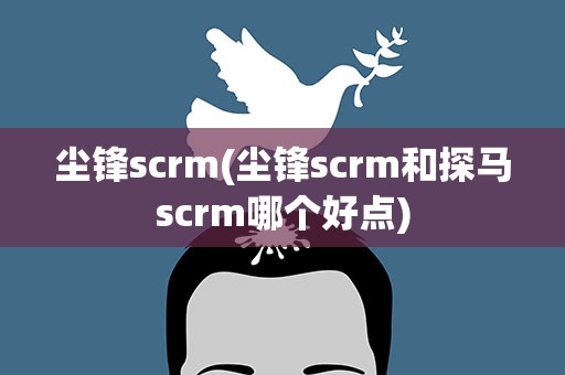 尘锋scrm(尘锋scrm和探马scrm哪个好点)