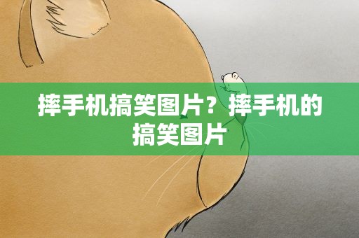 摔手机搞笑图片？摔手机的搞笑图片