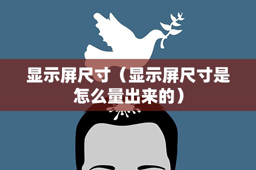 显示屏尺寸（显示屏尺寸是怎么量出来的）