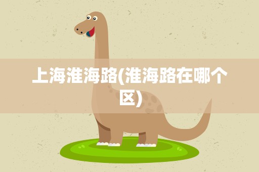 上海淮海路(淮海路在哪个区)