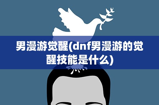 男漫游觉醒(dnf男漫游的觉醒技能是什么)