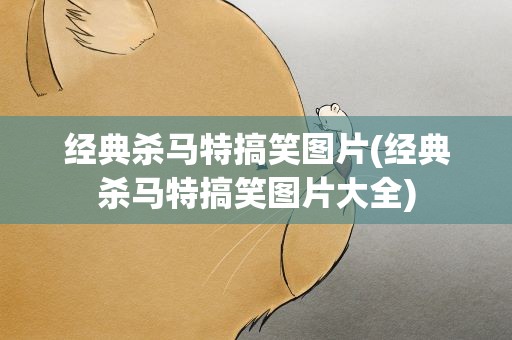 经典杀马特搞笑图片(经典杀马特搞笑图片大全)