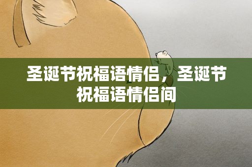 圣诞节祝福语情侣，圣诞节祝福语情侣间