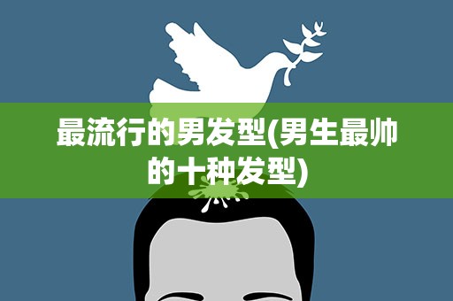 最流行的男发型(男生最帅的十种发型)